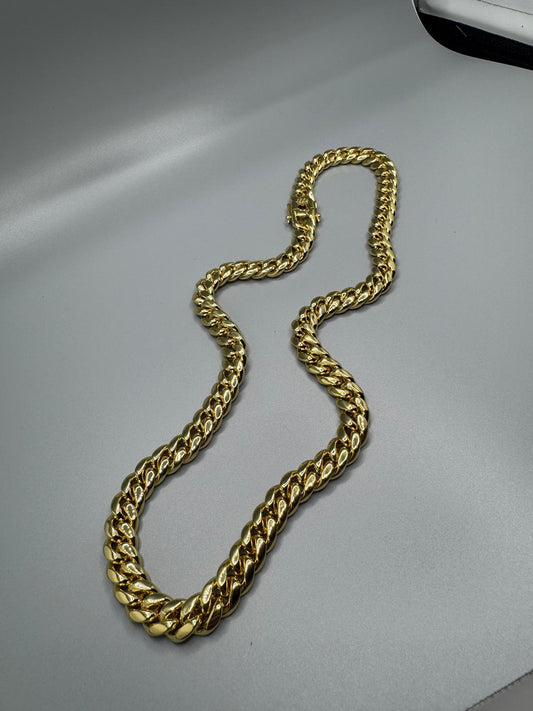 Stainless Steel Cuban Chain – Durable & Stylish